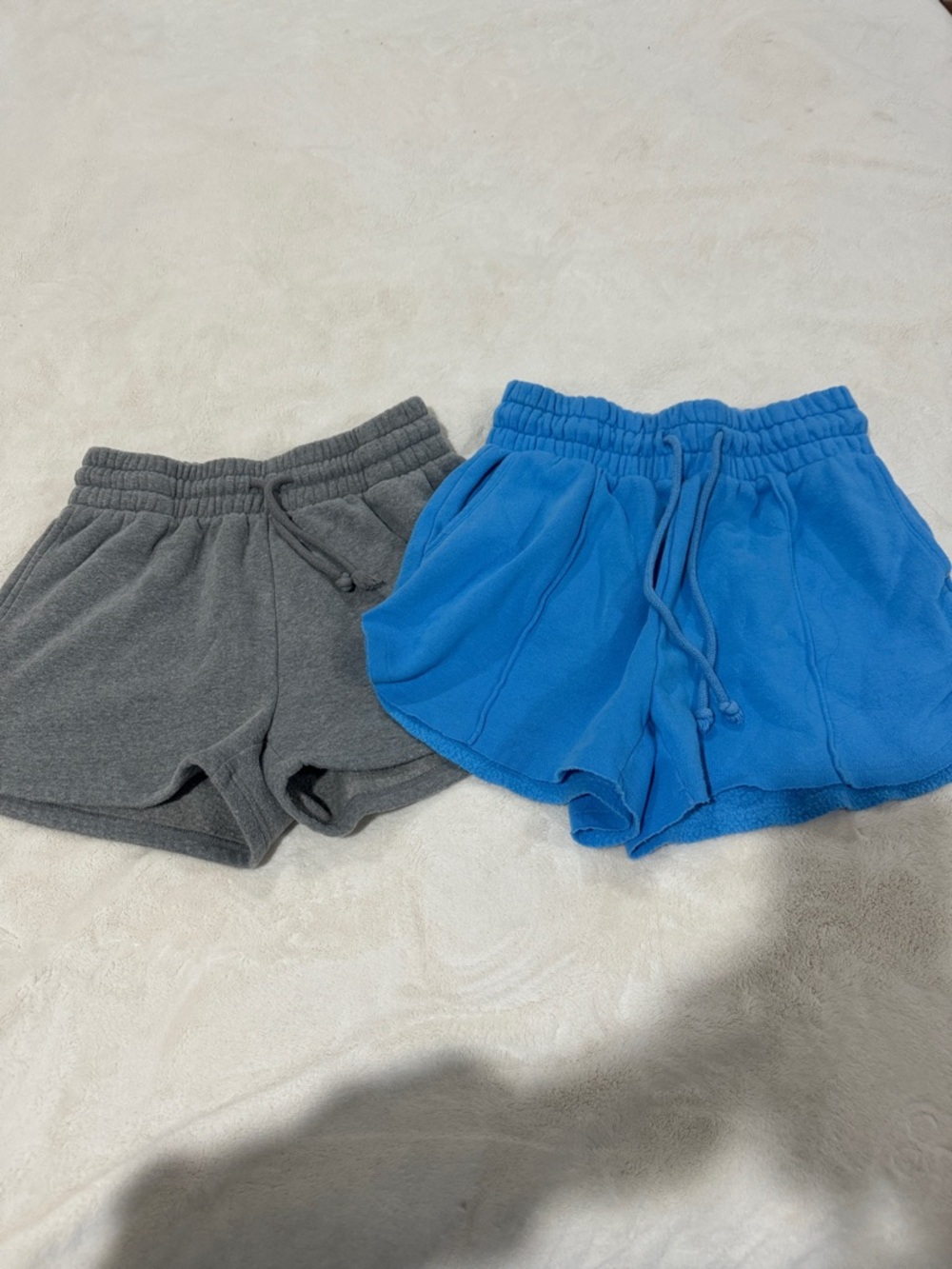 Bundle Of Two wild fable Gray & Blue Women’s Lounge Shorts